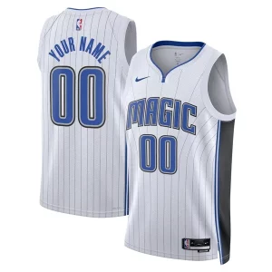 Fácil de llevar Orlando Magic Nike Unisex Swingman Custom Jersey White Association Edition
