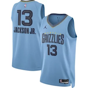 Cool Jaren Jackson Jr. Memphis Grizzlies Jordan Brand Unisex Swingman Jersey Statement Edition Light Blue