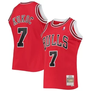 Práctico Duradero Toni Kukoc Chicago Bulls 1997/98 Hardwood Classics Swingman Jersey Red