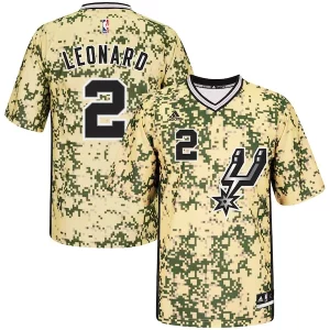 Duradero Perfecto Kawhi Leonard San Antonio Spurs adidas Pride Replica Jersey Camo