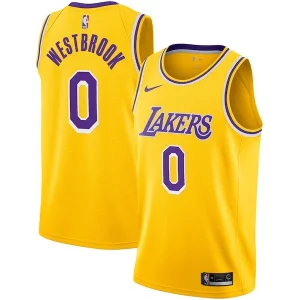 Comodo Perfecto Sofisticado Russell Westbrook Los Angeles Lakers Nike 2020/21 Swingman Player Jersey Gold Icon Edition