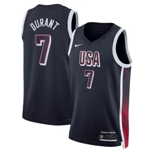 Robusto Kevin Durant USA #7 Nike 2024 Swingman Player Jersey Navy