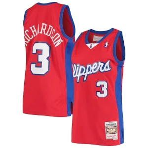 Original Comodo Encantador Quentin Richardson LA Clippers 2000/01 Hardwood Classics Swingman Jersey Red