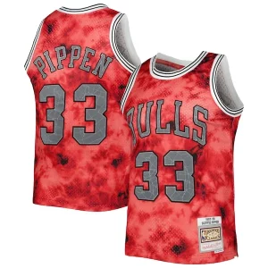 Maravilloso Práctico Delicioso Scottie Pippen Chicago Bulls 1997/98 Galaxy Swingman Jersey Red