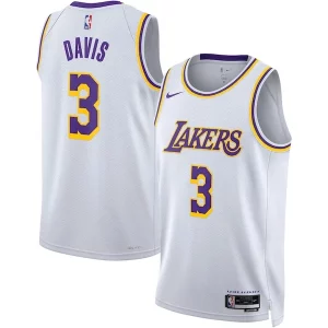 Comodo Fácil de llevar Anthony Davis Los Angeles Lakers Nike Unisex Swingman Jersey Association Edition White