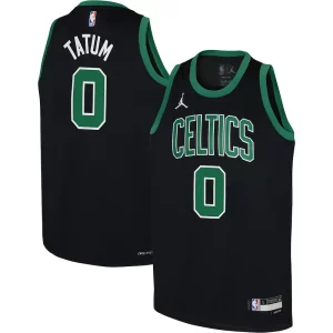 Maravilloso Genial Práctico Jayson Tatum Boston Celtics Jordan Brand Youth Swingman Jersey Statement Edition Black