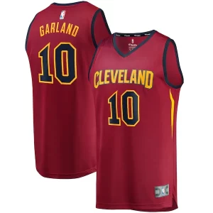 Hermoso Darius Garland Cleveland Cavaliers Youth Replica Fast Break Jersey Wine Icon Edition