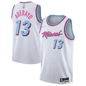 Duradero Increíble Hermoso Bam Adebayo Miami Heat Nike Unisex 2024/25 Swingman Player Jersey City Edition White