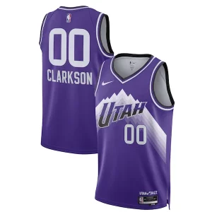 Versátil Ideal Jordan Clarkson Utah Jazz Nike Unisex 2023/24 Swingman Jersey Purple City Edition