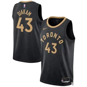 Clásico Encantador Fácil de llevar Pascal Siakam Toronto Raptors Nike Unisex 2022/23 Swingman Jersey City Edition Black