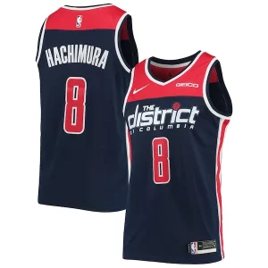 Versátil Rui Hachimura Washington Wizards Nike Swingman Player Jersey Icon Edition Navy