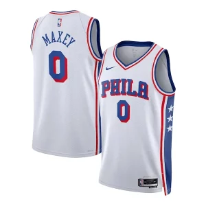 Cool Moderno Duradero Tyrese Maxey Philadelphia 76ers Nike Unisex Swingman Jersey Association Edition White