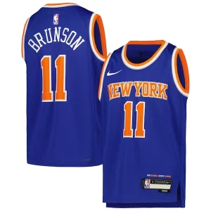 Lujoso Jalen Brunson New York Knicks Nike Youth Swingman Jersey Icon Edition Blue