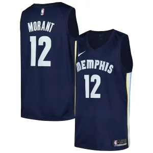Perfecto Ja Morant Memphis Grizzlies Nike Swingman Player Jersey Icon Edition Navy