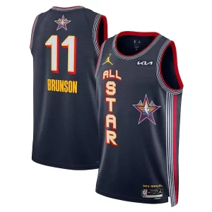 Hermoso Jalen Brunson Nike Unisex 2025 NBA All Star Game Swingman Player Jersey Navy