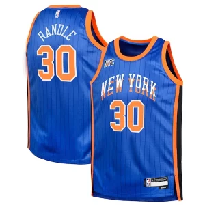 Chulo Delicioso Julius Randle New York Knicks Nike Youth Swingman Replica Jersey City Edition Blue