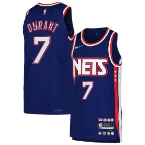 Robusto Hermoso Kevin Durant Brooklyn Nets Nike Authentic Player Jersey City Edition Blue
