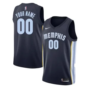 Fácil de llevar Sofisticado Bonito Memphis Grizzlies Nike Swingman Custom Jersey Navy Icon Edition