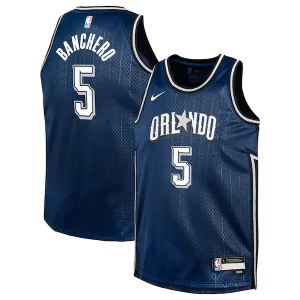 Robusto Paolo Banchero Orlando Magic Nike Youth Swingman Replica Jersey City Edition Navy