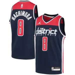 Delicioso Versátil Rui Hachimura Washington Wizards Jordan Brand Youth 2020/21 Swingman Player Jersey Statement Edition Navy