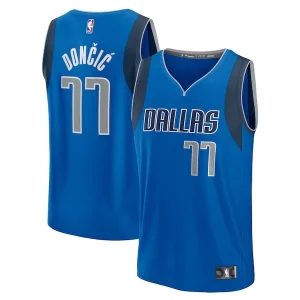 Robusto Atractivo Luka Dončić Dallas Mavericks Fast Break Replica Player Jersey Icon Edition Blue