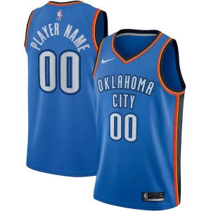 Chulo Oklahoma City Thunder Nike Swingman Custom Jersey Blue Icon Edition