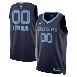 Fácil de llevar Robusto Memphis Grizzlies Nike Unisex Swingman Custom Jersey Navy Icon Edition