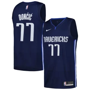 Clásico Magnífico Luka Dončić Dallas Mavericks Nike Swingman Player Jersey City Edition Navy