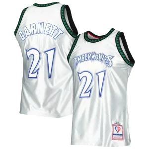 Encantador Kevin Garnett Minnesota Timberwolves 1997/98 Hardwood Classics 75th Anniversary Swingman Jersey Platinum
