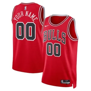Moderno Chicago Bulls Nike Unisex Swingman Custom Jersey Red Icon Edition