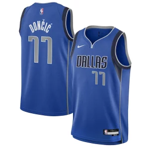 Resistente Luka Dončić Dallas Mavericks Nike Youth Swingman Jersey Icon Edition Blue
