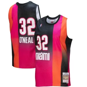Práctico Increíble Duradero Shaquille O'Neal Miami Heat 2005/06 Hardwood Classics Fadeaway Swingman Player Jersey Pink/Black