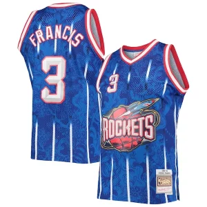 Original Estupendo Clásico Steve Francis Houston Rockets Hardwood Classics 1999/00 Lunar New Year Swingman Jersey Blue