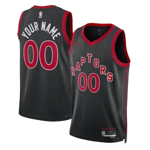 Chulo Lujoso Toronto Raptors Jordan Brand Unisex 2022/23 Swingman Custom Jersey Statement Edition Black