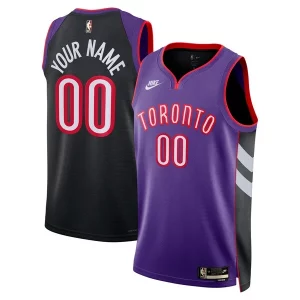 Clásico Toronto Raptors Nike Unisex Adult Swingman Custom Jersey Classic Edition Purple