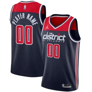Elegante Washington Wizards Jordan Brand Swingman Custom Jersey Statement Edition Navy