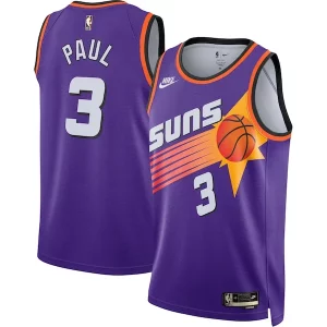 Original Duradero Resistente Chris Paul Phoenix Suns Nike Swingman Jersey Classic Edition Purple