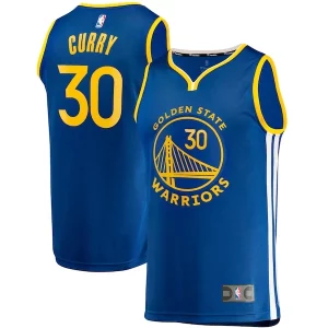 Duradero Sofisticado Único Stephen Curry Golden State Warriors Fast Break Replica Jersey Icon Edition Royal