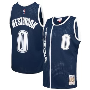 Original Russell Westbrook Oklahoma City Thunder 2015/16 Swingman Jersey Blue