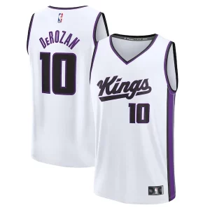 Versátil Chulo Sofisticado DeMar DeRozan Sacramento Kings Youth Fast Break Replica Player Jersey Association Edition White