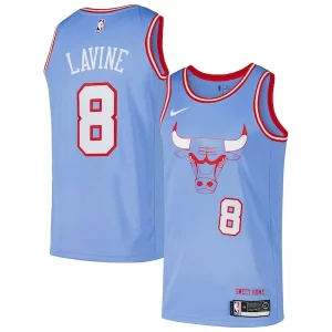 Elegante Fácil de llevar Perfecto Zach LaVine Chicago Bulls Nike Swingman Player Jersey City Edition Blue