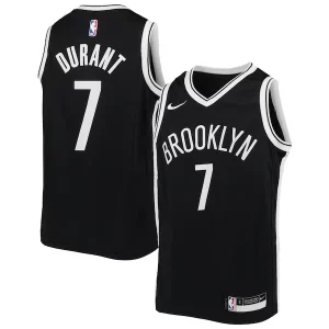 Duradero Kevin Durant Brooklyn Nets Nike Youth Swingman Jersey Icon Edition Black