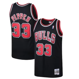 Duradero Scottie Pippen Chicago Bulls 1997/98 Hardwood Classics Swingman Jersey Black/White