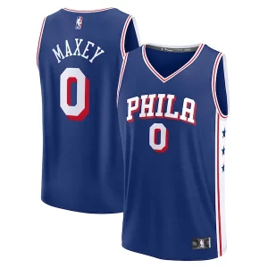 Encantador Elegante Delicioso Tyrese Maxey Philadelphia 76ers Fast Break Replica Player Jersey Icon Edition Royal