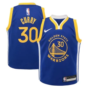 Hermoso Elegante Encantador Stephen Curry Golden State Warriors Nike Preschool Dri FIT Swingman Player Jersey Icon Edition Royal