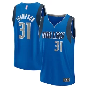 Resistente Robusto Comodo Klay Thompson Dallas Mavericks Youth Fast Break Replica Player Jersey Icon Edition Blue