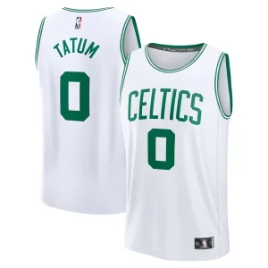 Magnífico Comodo Ideal Jayson Tatum Boston Celtics Fast Break Replica Player Jersey Association Edition White
