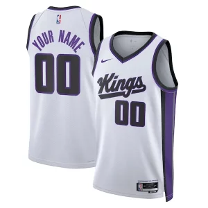 Atractivo Sacramento Kings Nike Unisex Swingman Custom Jersey Association Edition White