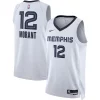 Práctico Ja Morant Memphis Grizzlies Nike Unisex Swingman Jersey Association Edition White/Navy