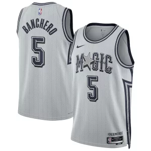 Fantástico Comodo Paolo Banchero Orlando Magic Nike Unisex 2024/25 Swingman Player Jersey City Edition Silver